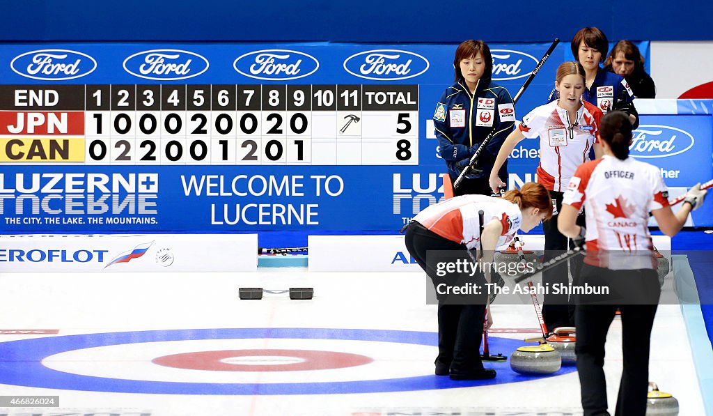 World Women's Curling Championship Sapporo - Day 6