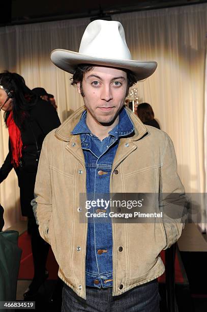 Daniel Romano attends the 2014 Juno Awards Nominee Press Conference at The Design Exchange on February 4, 2014 in Toronto, Canada.