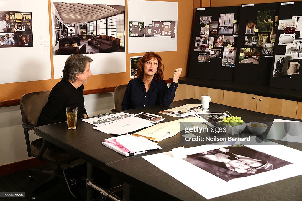 Susan Sarandon And David Rockwell Co-Curate Artwork To Be Displayed In The Architectural Digest Greenroom At The Oscars