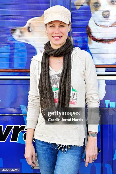 Actress Alison Eastwood attends Eastwood Ranch Foundation and PAWS For Hope and Faith Kick Off 'No Pet Left Behind' adoption event at San Bernardino...