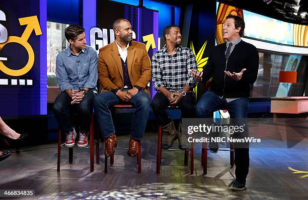 Kyle Martino, Jason Turner, Chuck Nice and Bob Guiney appear on NBC News' "Today" show --