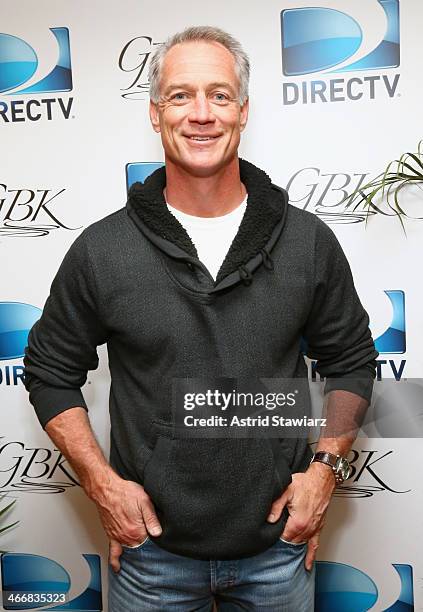 Former NFL player Daryl Johnston attends DirecTV Beach Bowl 2014 at the Gansevoort Hotel on January 31, 2014 in New York City.