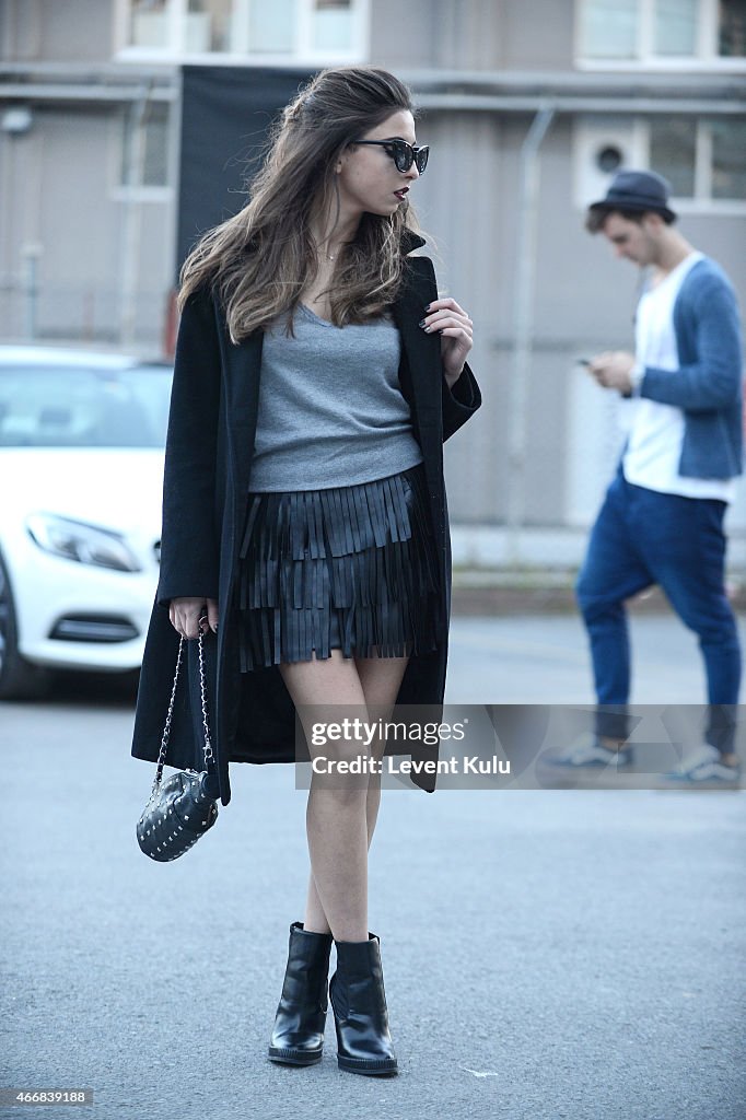 Street Style - Day 3 - Mercedes Benz Fashion Week Istanbul Fall/Winter 2015