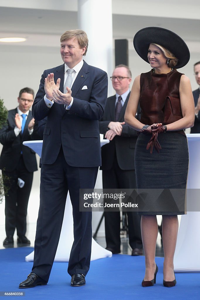 Queen Maxima and King Willem-Alexander of The Netherlands Visit Germany