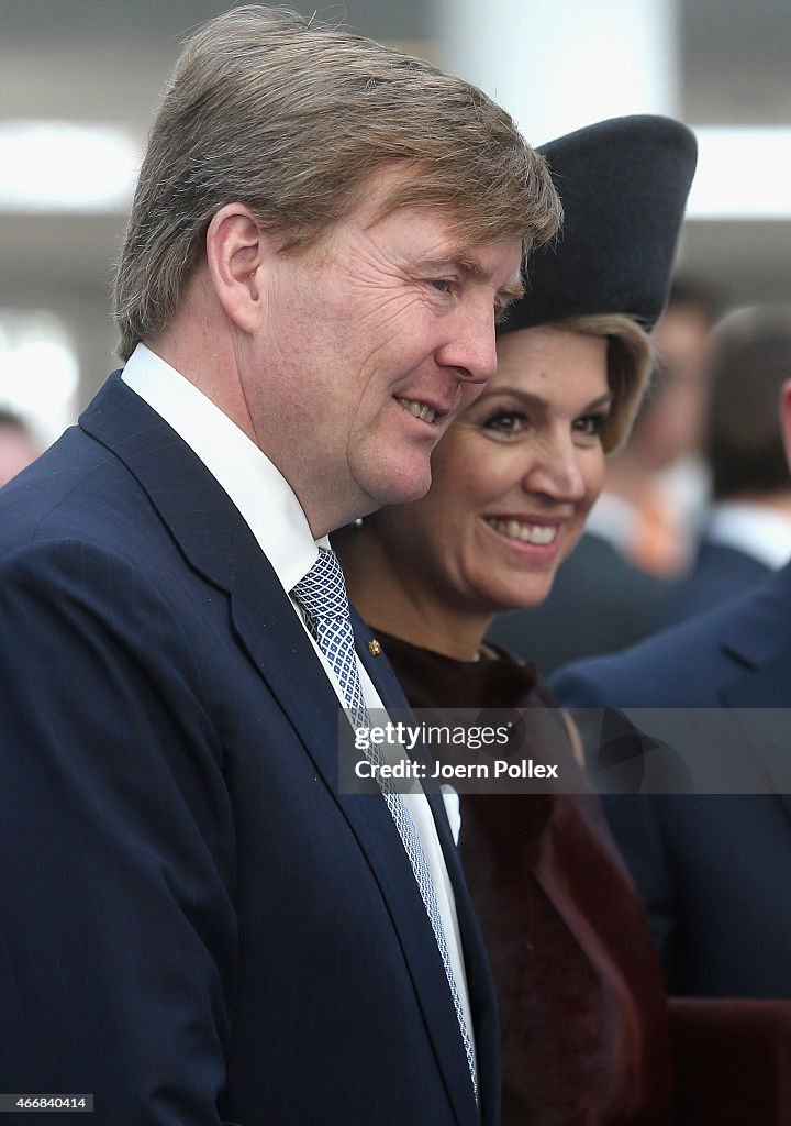 Queen Maxima and King Willem-Alexander of The Netherlands Visit Germany