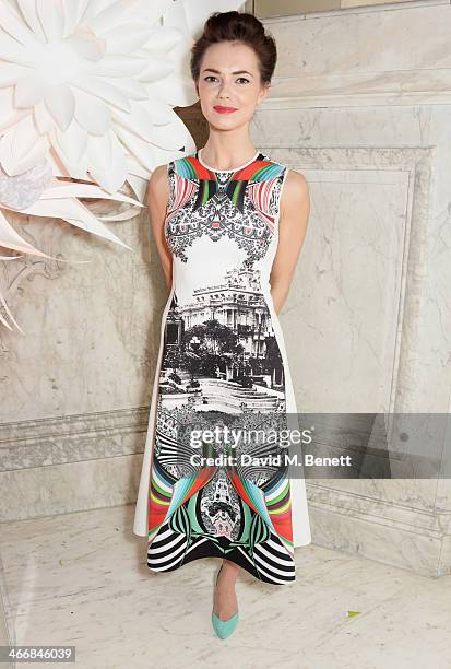 Kara Tointon attends the InStyle Best of British Talent party in celebration of BAFTA, in association with Lancome and Sky Living, at Dartmouth House...