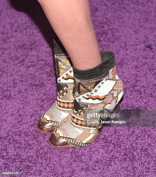 Singer Grace Potter attends the 23rd Annual "A Night At Sardi's" To Benefit The Alzheimer's Association at The Beverly Hilton Hotel on March 18, 2015...