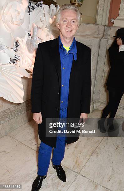 Philip Treacy attends the InStyle Best of British Talent party in celebration of BAFTA, in association with Lancome and Sky Living, at Dartmouth...