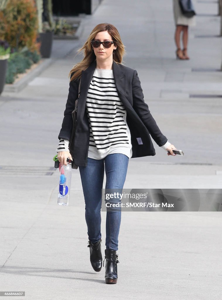 Celebrity Sightings In Los Angeles - February 4, 2014