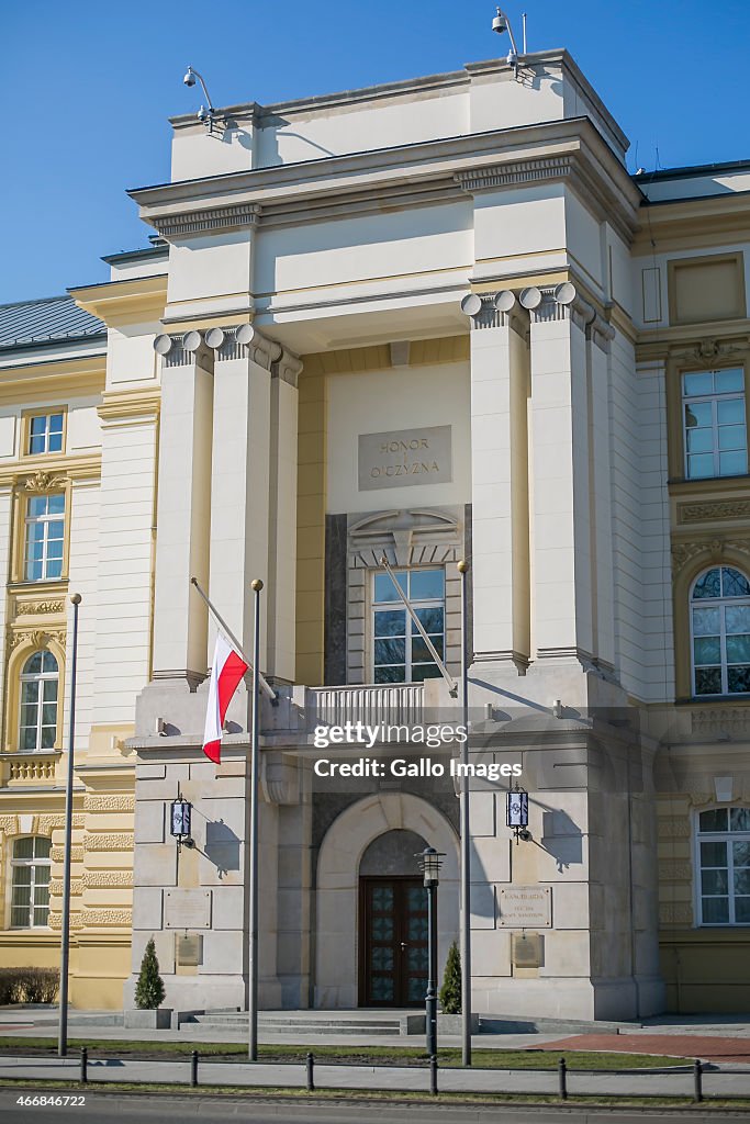 Poland Flag Flies half-mast after Tunisia Terrorist Attack