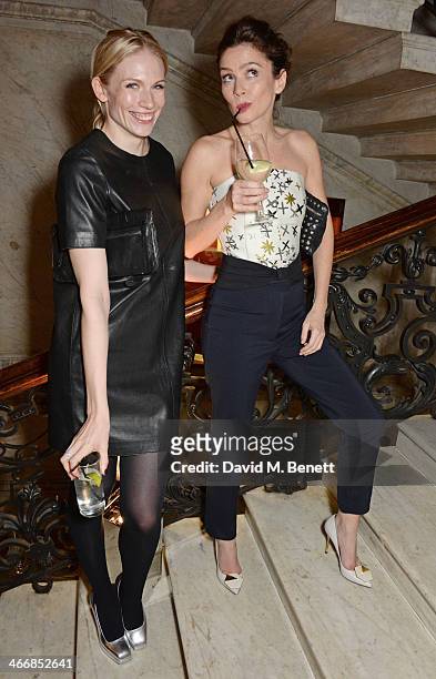 Tuuli Shipster and Anna Friel attend the InStyle Best of British Talent party in celebration of BAFTA, in association with Lancome and Sky Living, at...