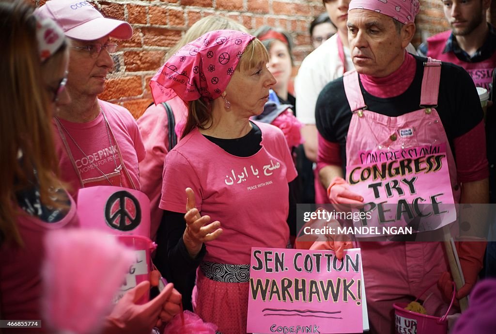 US-IRAN-CONGRESS-PROTEST