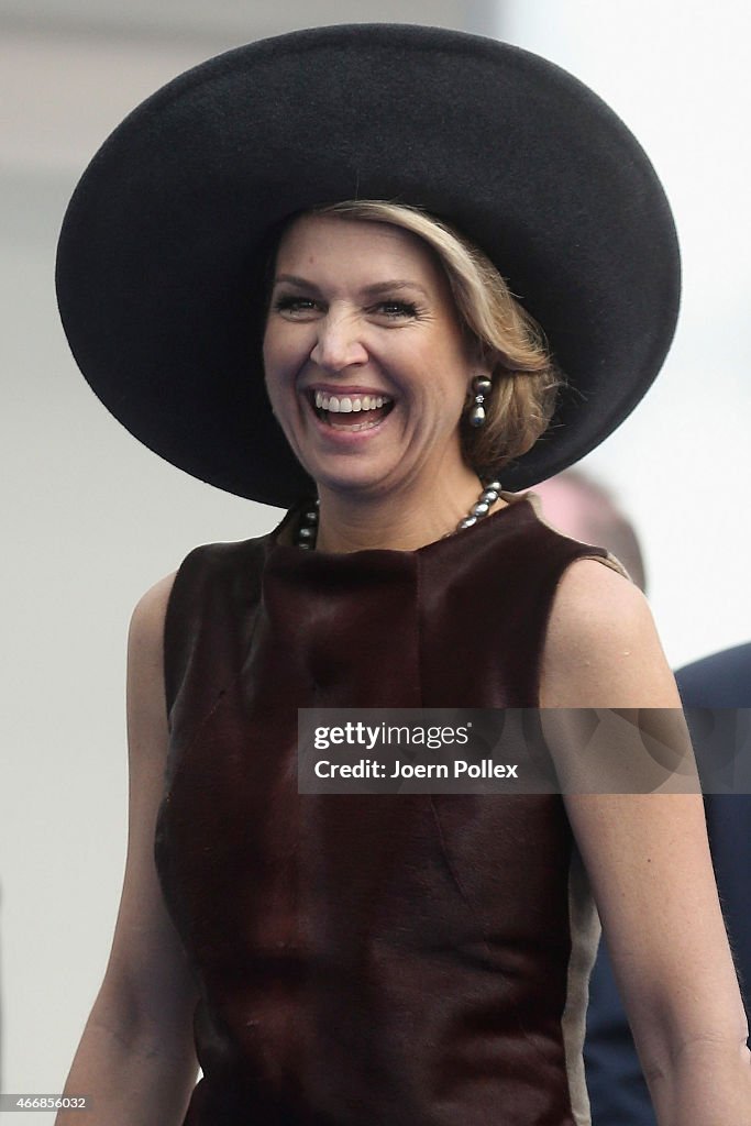 Queen Maxima and King Willem-Alexander of The Netherlands Visit Germany