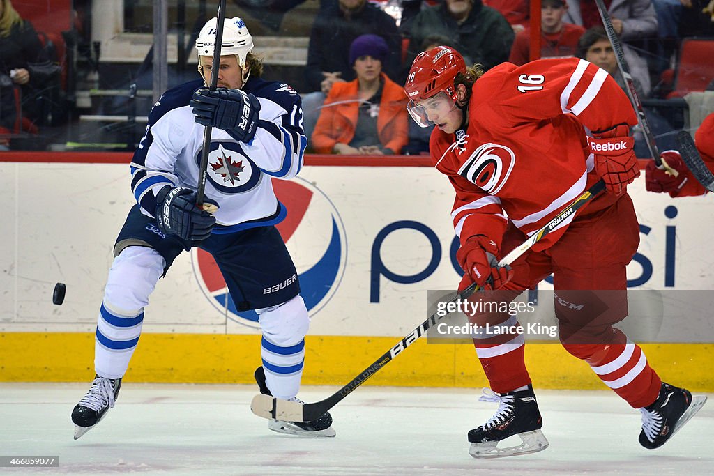 Winnipeg Jets v Carolina Hurricanes