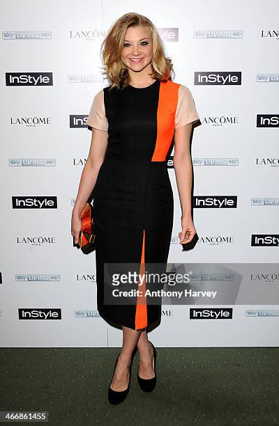 Natalie Dormer attends InStyle magazine's The Best of British Talent pre-BAFTA party at Dartmouth House on February 4, 2014 in London, England.
