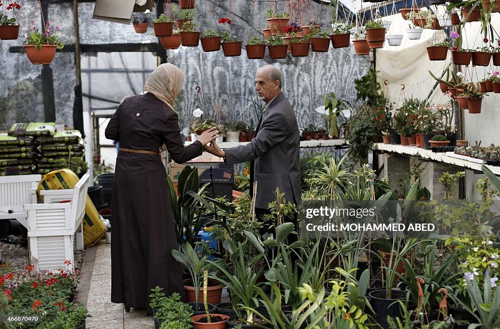 PALESTINIAN-GAZA-HORTICULTURE