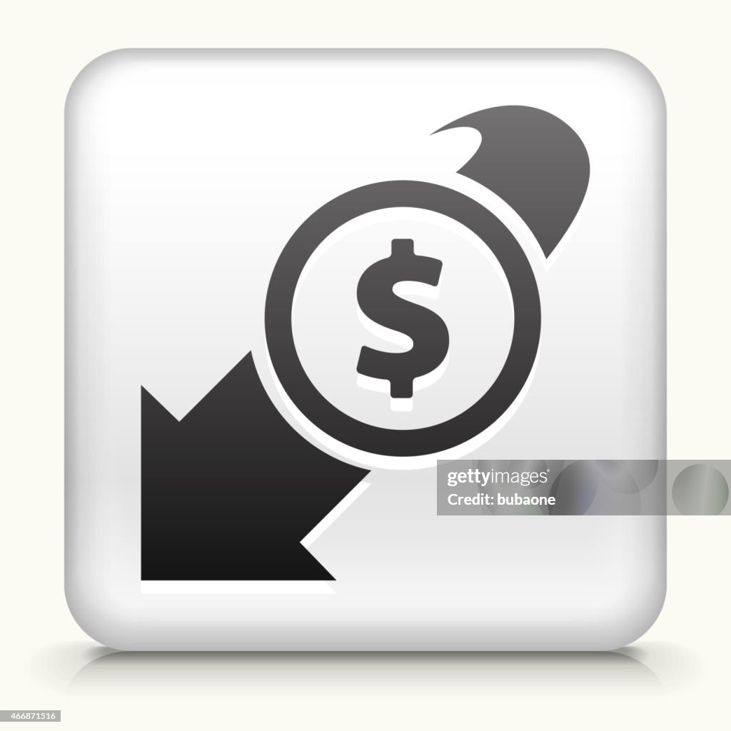 Royalty Free Vector Button With Decrease In Dollar Rate High-Res Vector ...