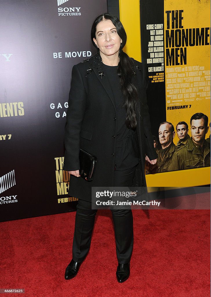 "The Monuments Men" New York Premiere - Inside Arrivals