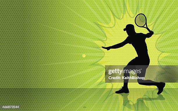 tennis burst background - tennis racket vector stock illustrations
