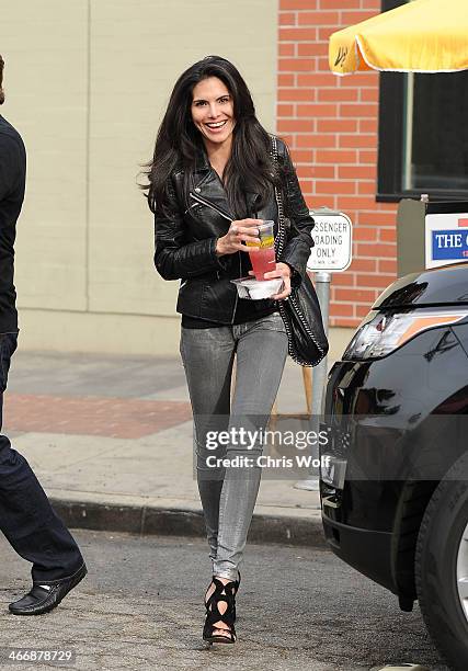 Joyce Giraud is seen on February 4, 2014 in Los Angeles, California.