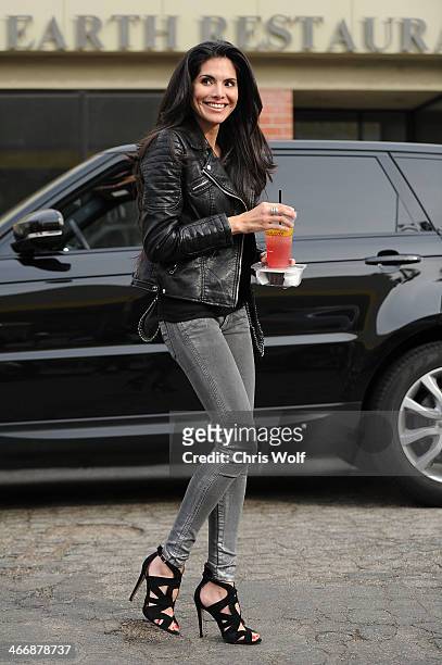 Joyce Giraud is seen on February 4, 2014 in Los Angeles, California.