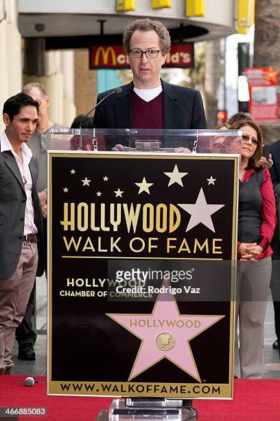 Brian Witten attends as producer Jack H. Harris is honored with a Star on The Hollywood Walk of Fame on February 4, 2014 in Hollywood, California.