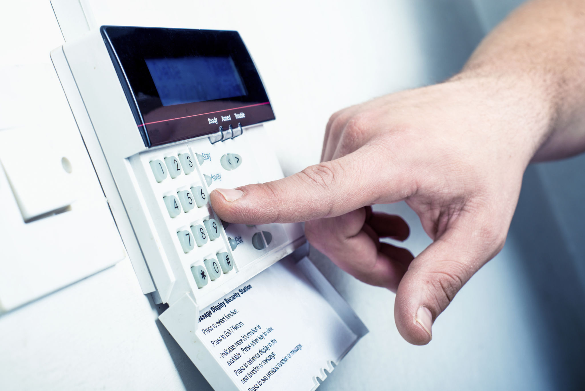 alarm system types