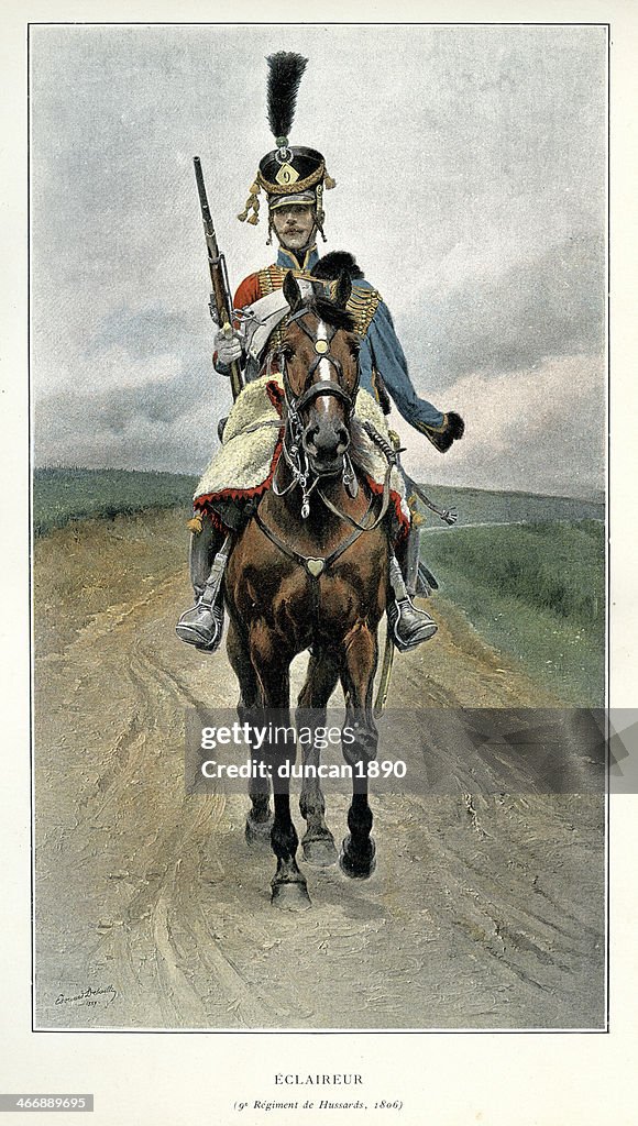 Scout-neuvième régiment de Hussars