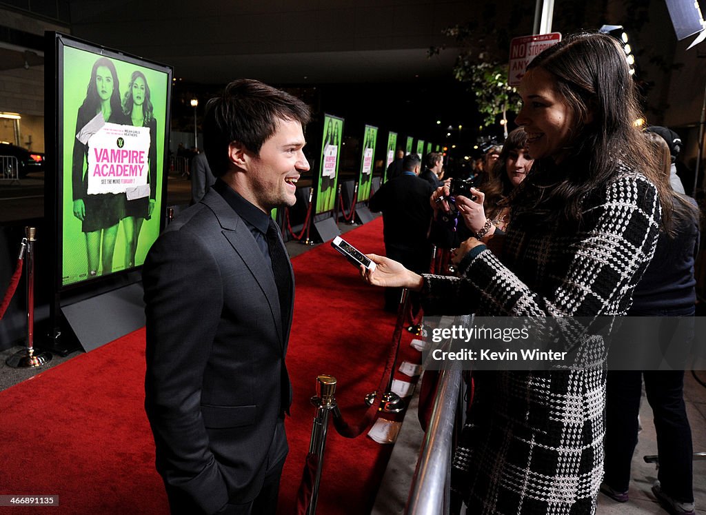 Premiere Of The Weinstein Company's "Vampire Academy" - Red Carpet