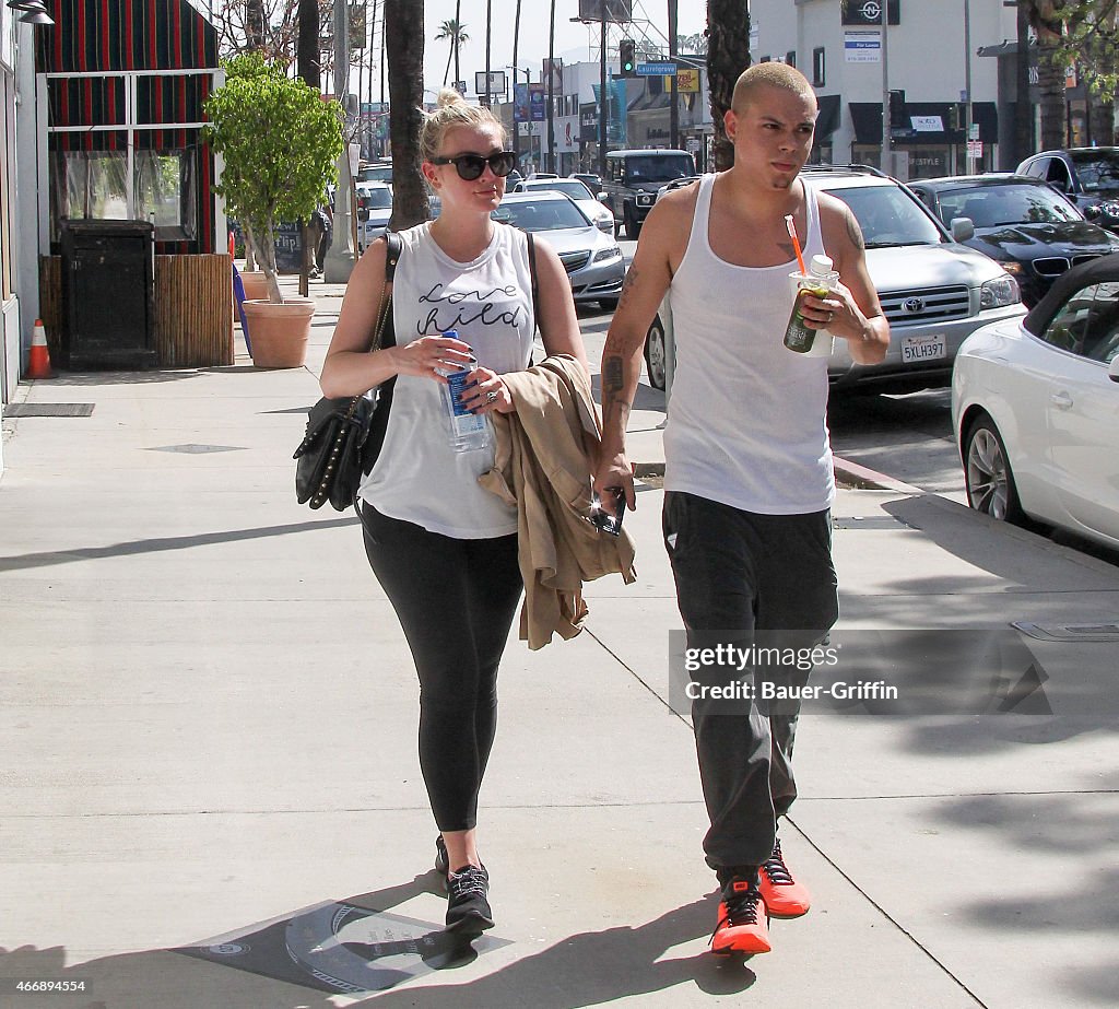 Celebrity Sightings In Los Angeles - March 19, 2015