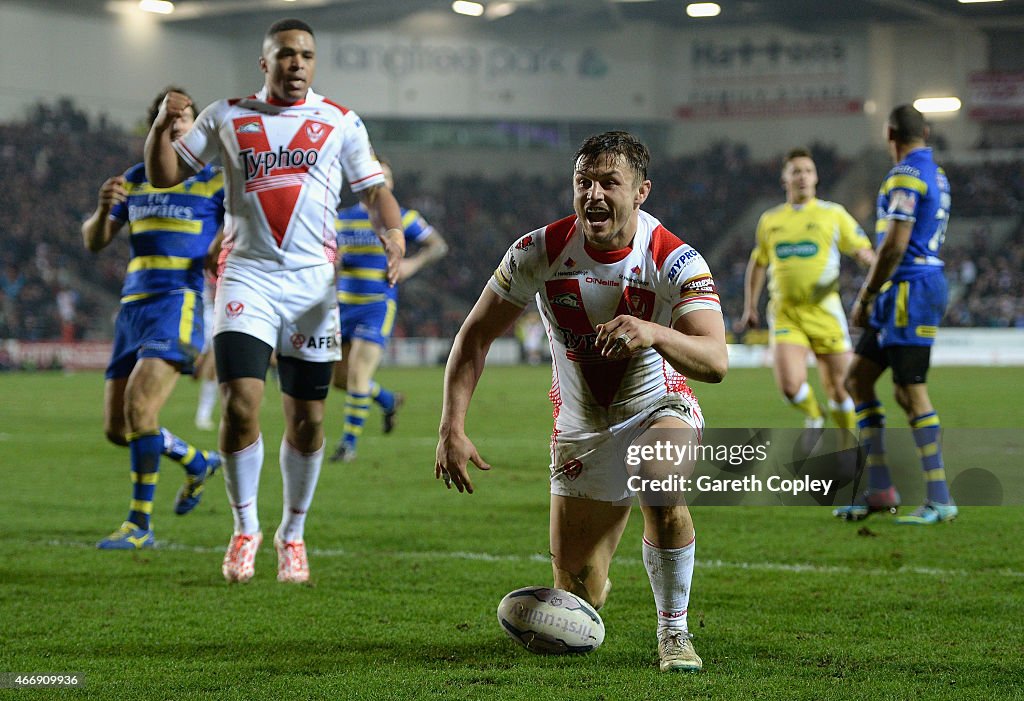 St Helens v Warrington Wolves - First Utility Super League