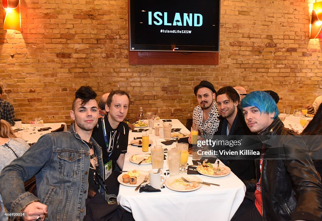 Island Records Presents Island Life Brunch At SXSW Featuring Mike Posner Hosted By David Massey (CEO/President Island Records)