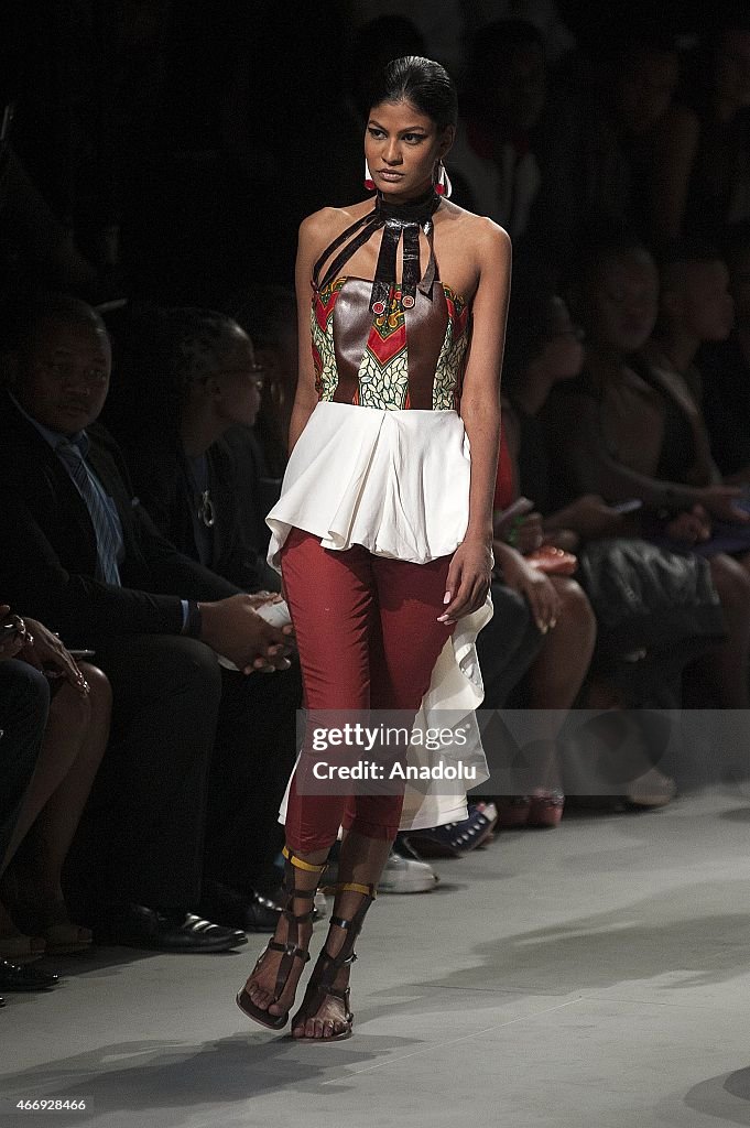 South African Fashion Week in Johannesburg