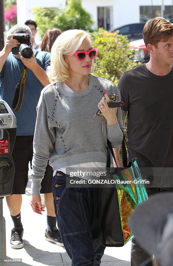 Celebrity Sightings In Los Angeles - March 19, 2015