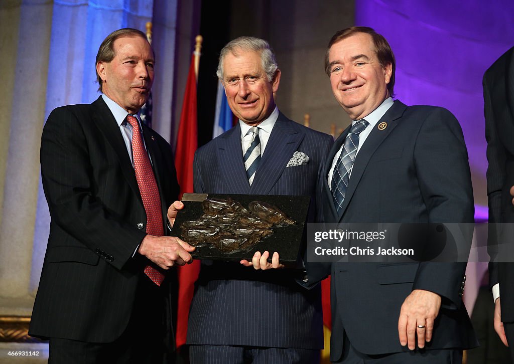 The Prince Of Wales And The Duchess Of Cornwall Visit Washington, DC - Day 3