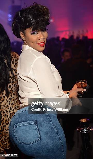 Deelishis attends the "Never Stop. Never Settle" party at Spring Studios on February 2, 2014 in New York City.