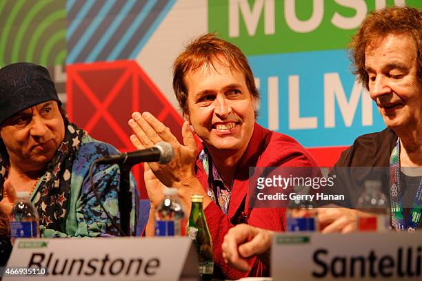 Steven Van Zandt, Chuck Prophet and Colin Blunstone speak onstage at 'The Who At 50' during the 2015 SXSW Music, Film + Interactive Festival at...