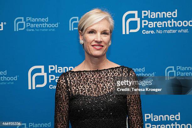 President of the Planned Parenthood Federation of America Cecile Richards attends the 2015 Planned Parenthood Gala at The Washington Hilton on March...