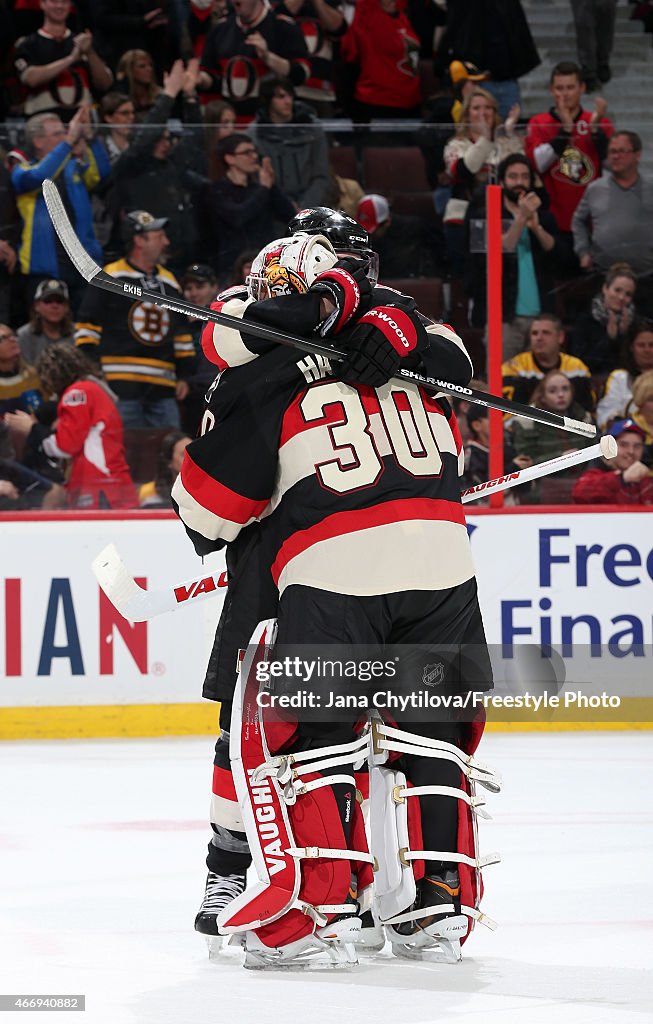 Boston Bruins v Ottawa Senators