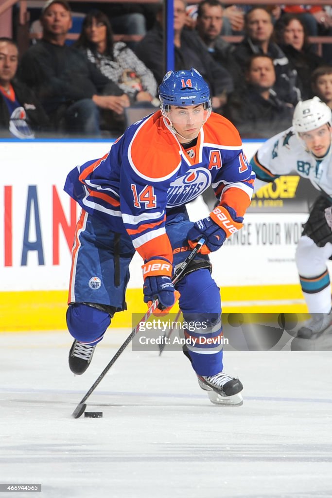 San Jose Sharks v Edmonton Oilers