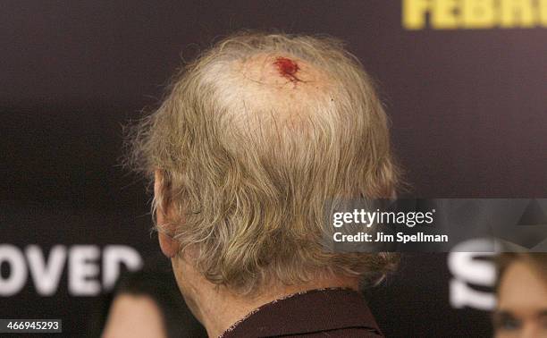 Actor Bill Murray attends the "Monument Men" premiere at Ziegfeld Theater on February 4, 2014 in New York City.