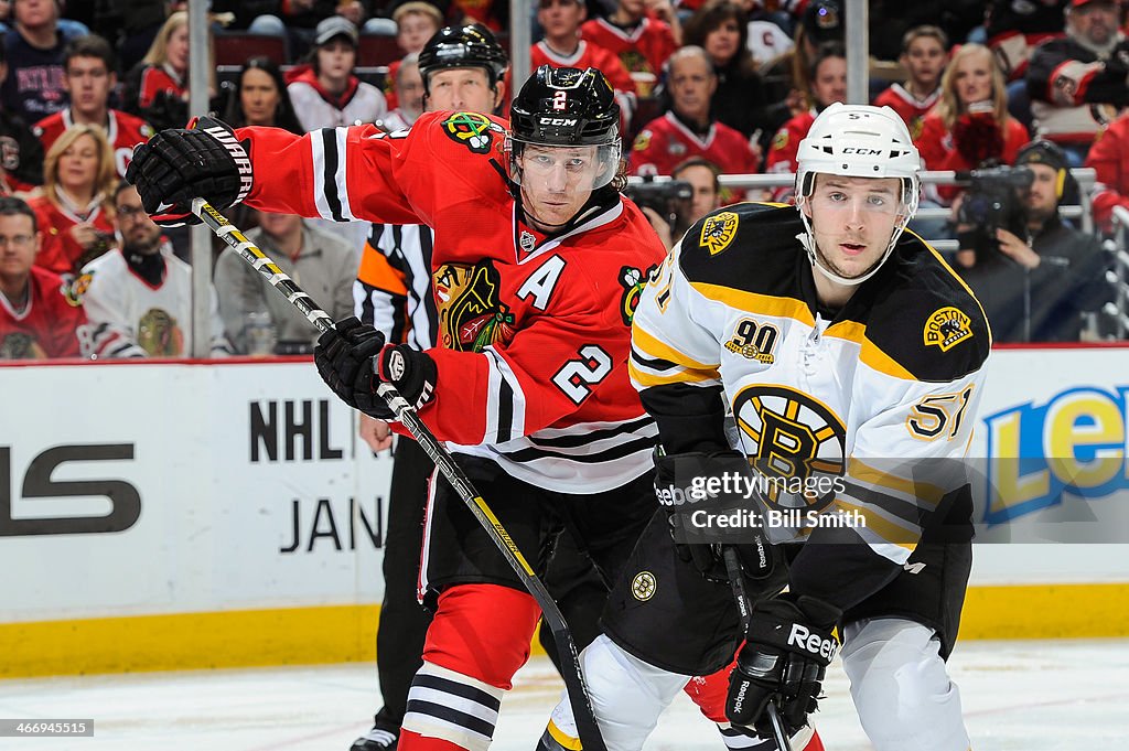 Boston Bruins v Chicago Blackhawks