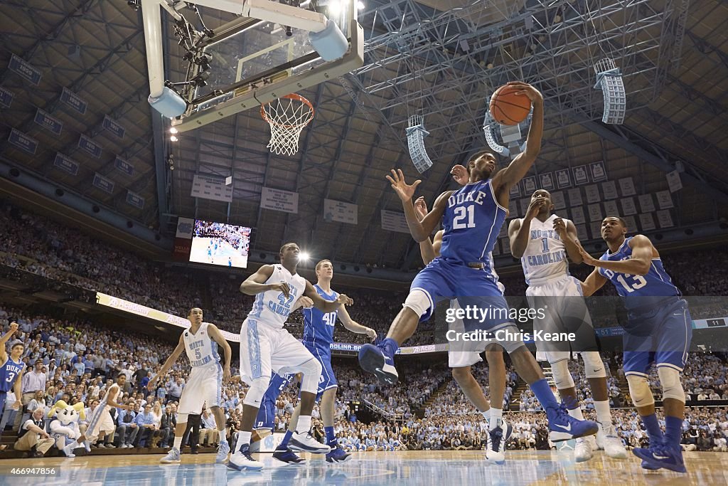 University of North Carolina vs Duke University