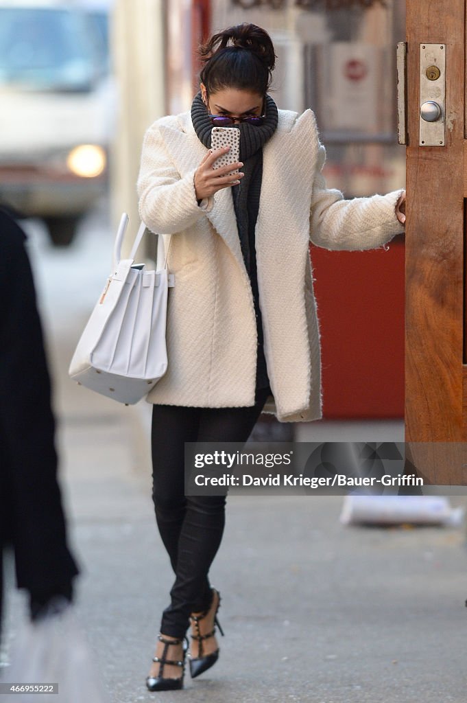 Celebrity Sightings In New York - March 19, 2015