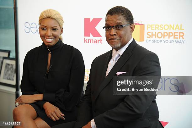 NeNe Leakes and Gregg Leakes attend the Shop Your Way #RealPersonal event at Ink48 on February 5, 2014 in New York City.