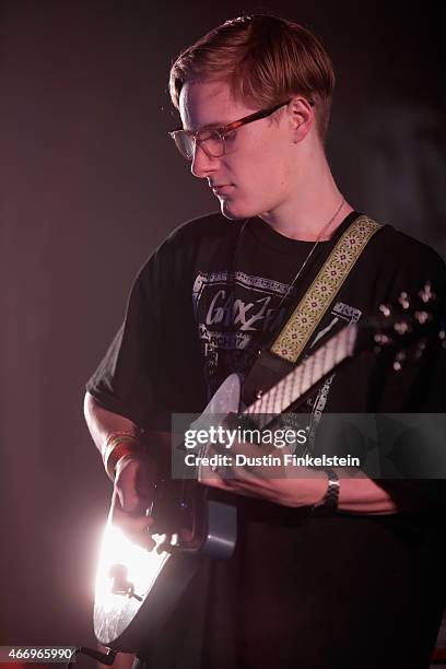 Yumi Zouma performs onstage at the Hype/Gorilla vs. Bear showcase during the 2015 SXSW Music, Film + Interactive Festivale at Hype Hotel on March 19,...