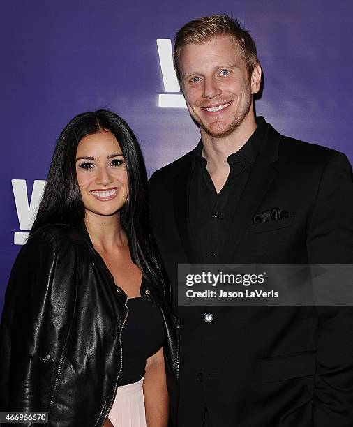 Catherine Giudici and Sean Lowe attend "The Evolution Of The Relationship Reality Show" at The Paley Center for Media on March 19, 2015 in Beverly...