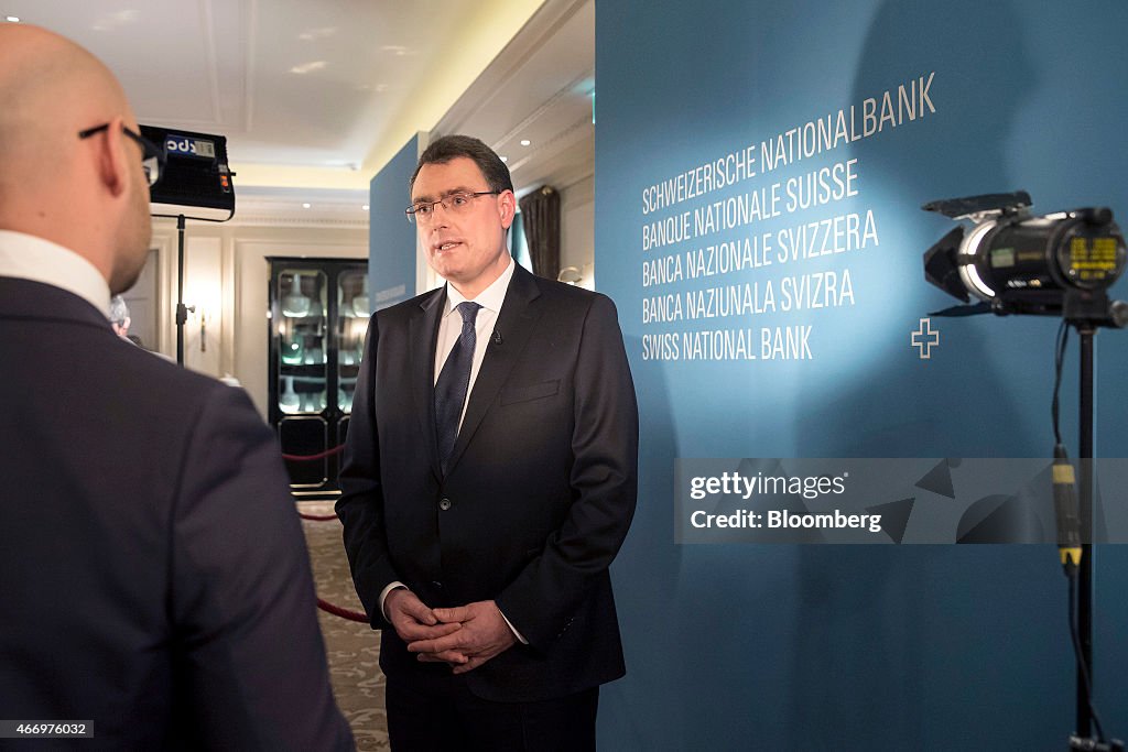 Swiss National Bank President Thomas Jordan News Conference