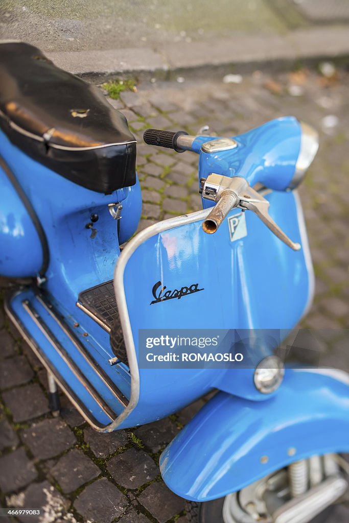 Alte Vespa Roller in Trastervere, Rom, Italien