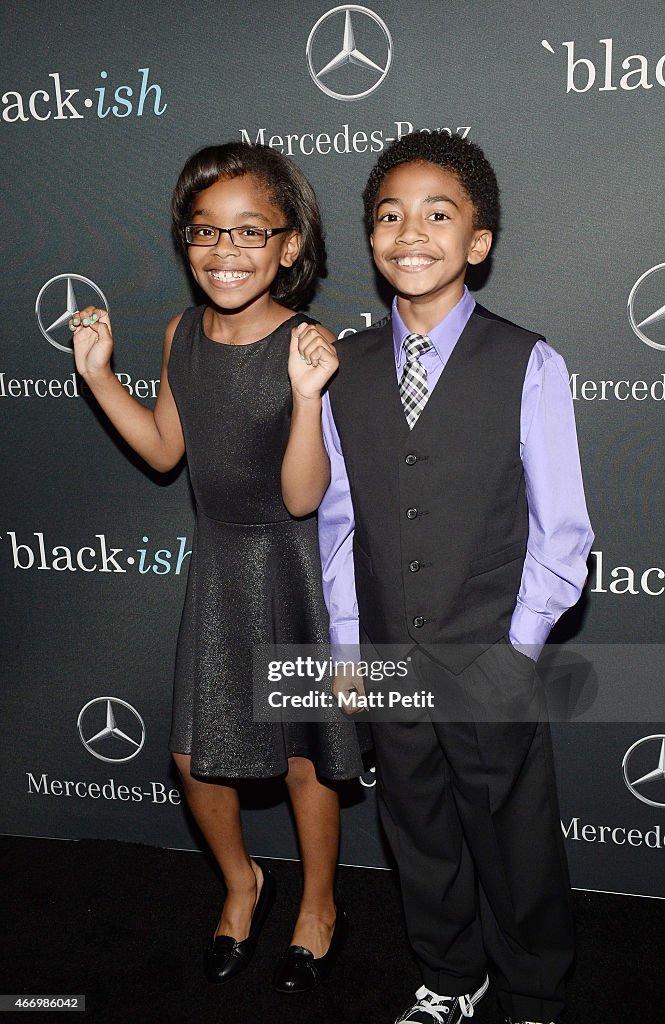 ABC With Mercedes-Benz Celebrate "Black-ish" At Season One Wrap Party